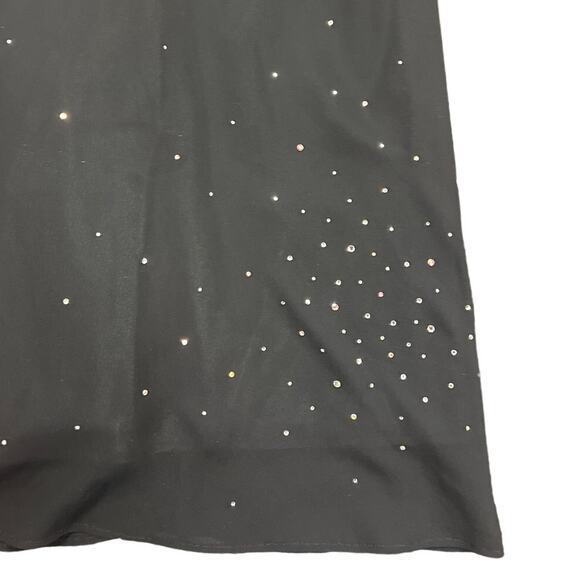 Coup De Chance Womens Black Sleeveless Boat Neck Knee Length A Line Dress Sz 38 - Picture 3 of 9